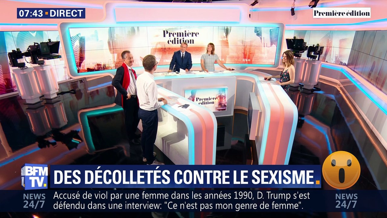 Des décolletés contre le sexisme