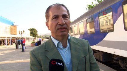 Tahran-Van treni 8 yıl sonra ilk seferini gerçekleştirdi