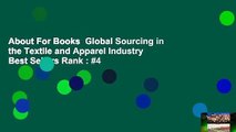 About For Books  Global Sourcing in the Textile and Apparel Industry  Best Sellers Rank : #4