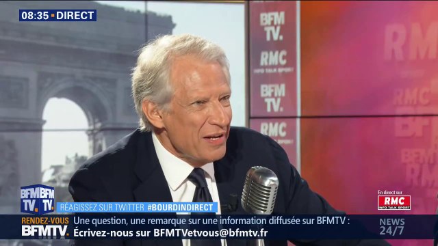 Dominique de Villepin s'inquiète qu'il n'y ait pas de contre-discours à la politique de Donald Trump dans la vie internationale