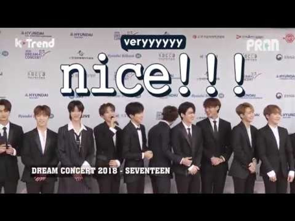 [DREAM CONCERT 2018] SEVENTEEN DÍNH MƯA Ở DREAM CONCERT!