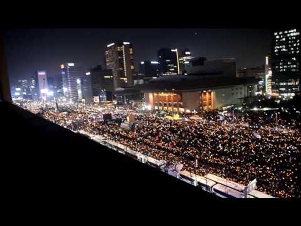 촛불집회 명장면 3가지