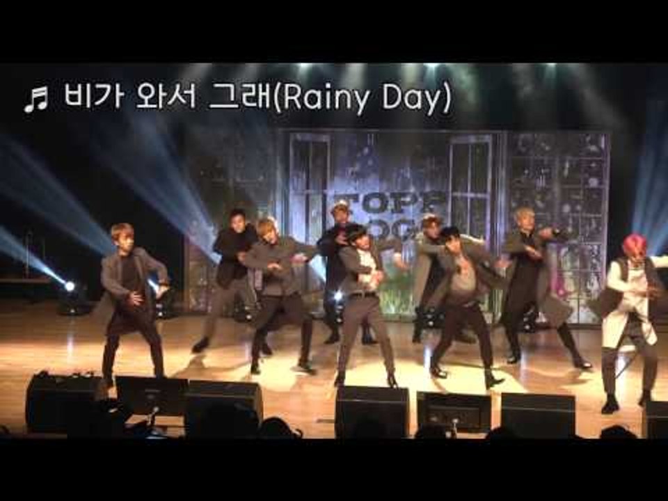 탑독 정규 1집 쇼케이스 '비가 와서 그래' (20161107 ToppDogg Showcase 'Rainy day')