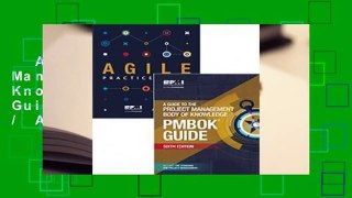 A Guide to the Project Management Body of Knowledge (PMBOK(R) Guide-Sixth Edition / Agile