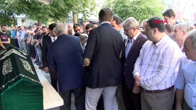 BİNALİ YILDIRIM AK PARTİ SANDIK BAŞKANI ÖZGÜR ZENGİN'İN CENAZE TÖRENİNE KATILDI