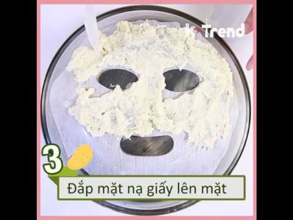Cách làm mặt nạ thiên nhiên Hàn Quốc