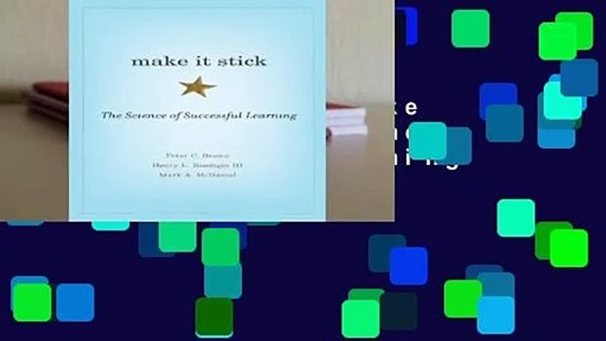 [BEST SELLING]  Make It Stick: The Science of Successful Learning