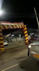 குடிபோதையில் கார் ஓட்டி விபத்து ஏற்படுத்திய இளைஞர் கைது-வீடியோ