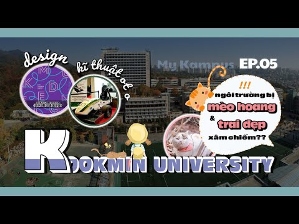 ĐẶC SẢN CỦA ĐẠI HỌC KOOKMIN?? MÈO VÀ TRAI ĐẸP?! |MY KAMPUS|KOOKMIN UNIVERSITY