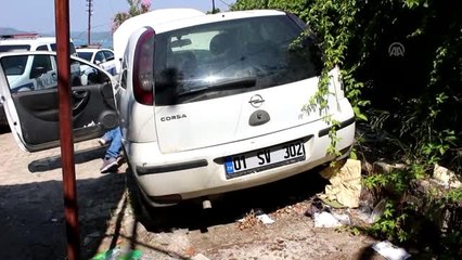 Adana'da plakası değiştirilen hacizli araca el konuldu