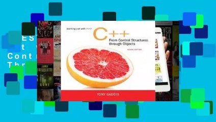 [BEST SELLING]  Starting Out with C++: From Control Structures Through Objects