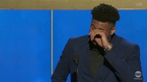 Giannis Antetokounmpo EMOTIONAL MVP SPEECH - Most Valuable Player Award - 2019 NBA Awards