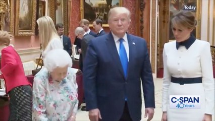The Tiny Voice in the Back of Donald Trump's Head: Meeting the Queen of England