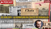 28 juin 1919 : la signature du traité de Versailles