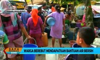 Terdampak Musim Kemarau, Warga Subang Berebut Dapatkan Bantuan Air Bersih