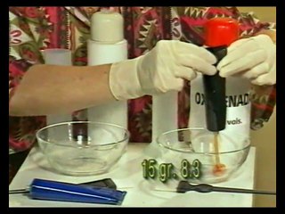 Окрашивание волос. Часть 3