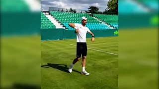 Lucky tradition of Novak Djokovic