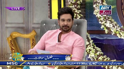 Salam Zindagi With Faysal Qureshi - Jabar Abbas & Afshan Fawad - 25th June 2019