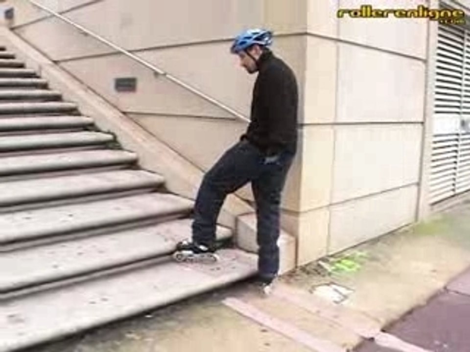 Apprentissage_montee_escalier_canard_rollerenligne