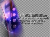 Wedding backgrounds, video transitions and motion loops