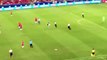 Foot - Copa America - A pitch invader ran on the pitch with a mask, kept sprinting all over the pitch until Gonzalo Jara decided to end it with a tackle