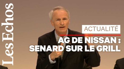 Jean-Dominique Senard pris à partie lors d'une AG de Nissan