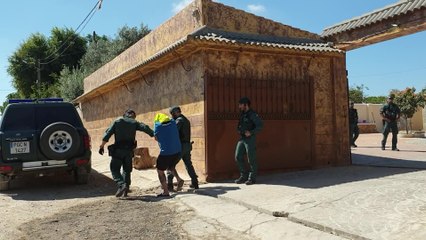 Operación contra el narcotráfico en Andalucía