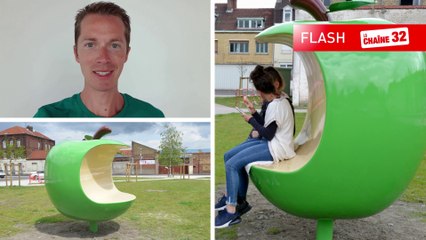 FLASH | Coudekerque-Branche - Pomme géante place Carbon