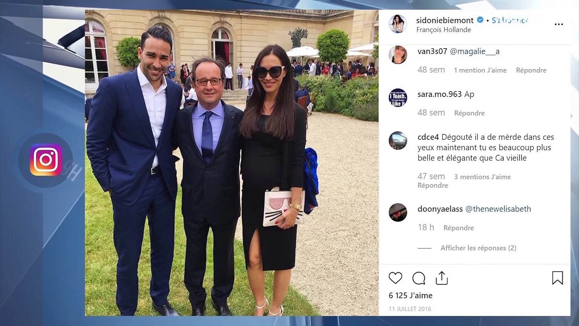 Pamela Anderson Et Adil Rami Separes Sidonie Biemont Sort Du Silence Video Dailymotion