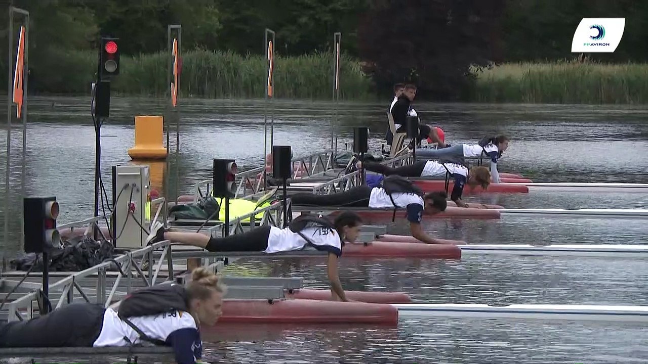 Championnat de France Sénior Bateaux longs Bourges 2019 - Finale du deux de couple femmes-FS2X
