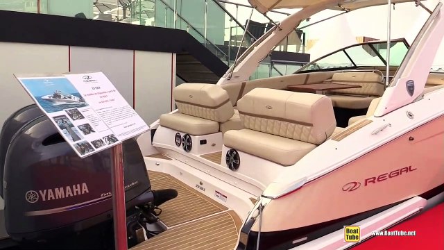 2019 Regal 29 OBX Motor Boat - Walkaround - 2018 Cannes Yachting Festival