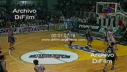 General Pico vs Atenas - Liga Nacional de Basquet 1997