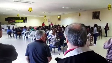 Em primeiro dia da greve, concentração ocorre na sede da APP