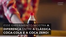 Esse experimento mostra as chocantes diferenças entre a Coca-Cola e a Coca-Cola Zero