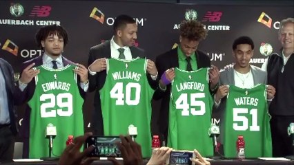 Romeo Langford, Grant Williams On Their Rookie Goals As Celtics