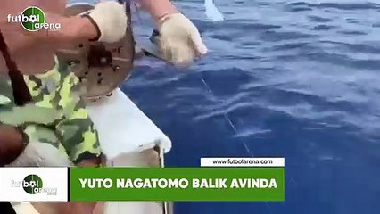 Yuto Nagatomo balık avında