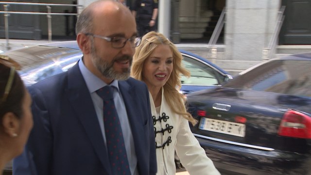 Carmona llega a la reunión del Observario de Violencia Doméstica