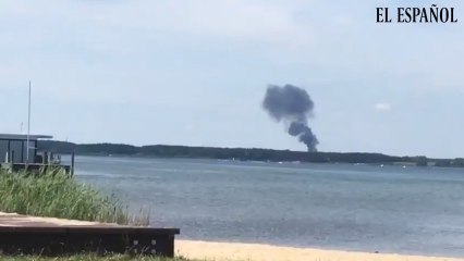 Accidente de dos cazas en Alemania.