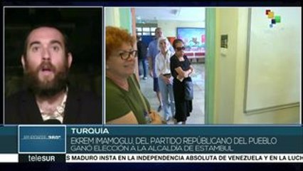 Candidato Ekrem Imamoglu gana elección de alcalde en Estambul