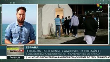 España: 280 migrantes son rescatados en aguas del Mediterráneo