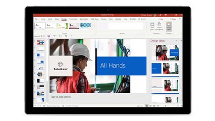 Designer for branded templates in PowerPoint