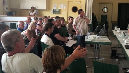 Arrentès-de-Corcieux : passe d'armes entre le maire et Frédéric Rosenthal, représentant de la DDSCPP au sujet du projet d'installation d'un élevage de 12000 poules