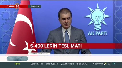 Ömer Çelik konuşuyor