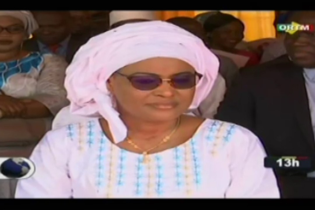 ORTM/Pose de la première pierre de l’école africaine des mines par le Premier ministre , Boubou CISSÉ