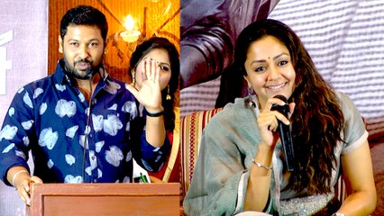 Raatchasi movie press meet | Jothika mass speech