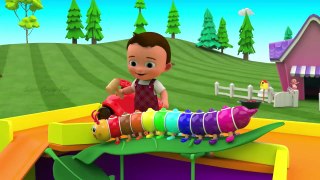 Little Baby Girl Toy Car Ride Color Tires Arch Tracks Learn Colors for Children 3D Kids Educational