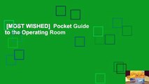 [MOST WISHED]  Pocket Guide to the Operating Room