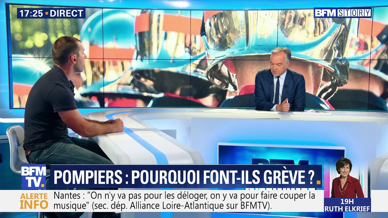 Pompiers: pourquoi font-ils grève ?