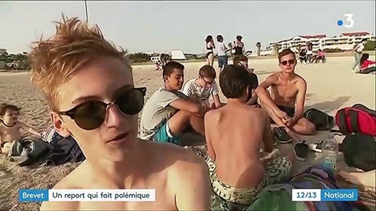 Canicule : le report du brevet perturbe les vacances des collégiens