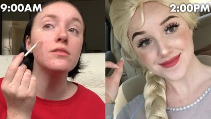 A Professional Party Princess's Entire Routine, from Make Up to Happy Birthday Songs